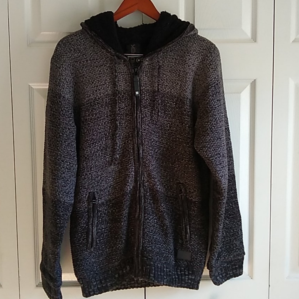 Sweater fleece lined jacket size medium - Picture 1 of 9